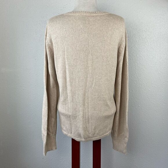Rafaella V-Neck Sweater Size XL EUC - Picture 5 of 6